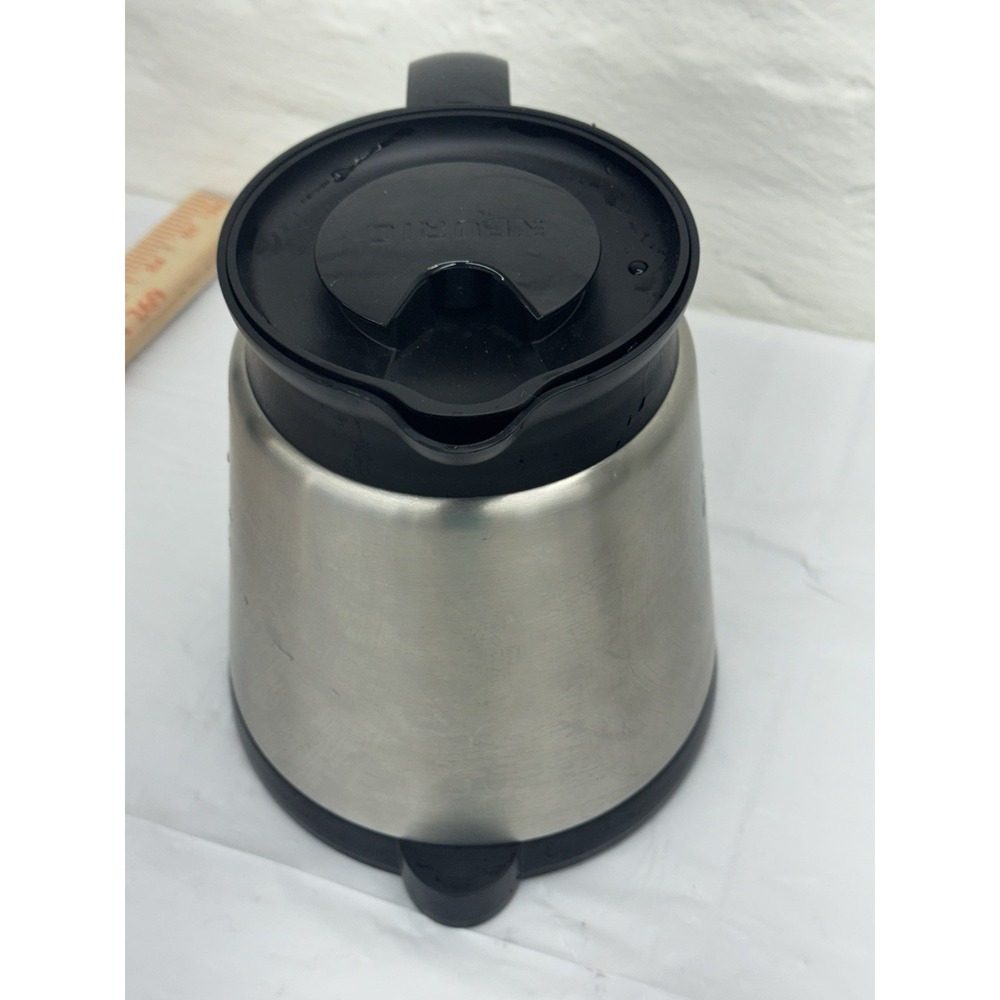 Keurig 2.0 Brushed Stainless Steel 32 Oz Thermal Coffee Pot Carafe & Lid 1707X